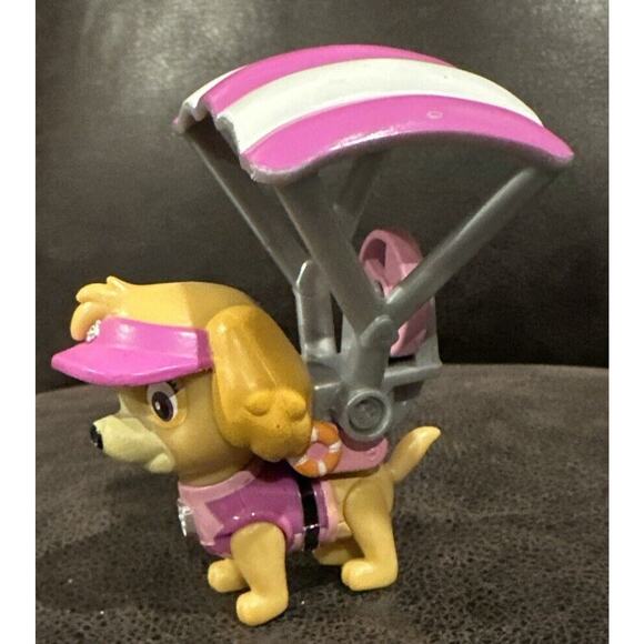 PAW PATROL Lifeguards Sea Pup SKYE Figure With Removable Pack HTF - Picture 2 of 3